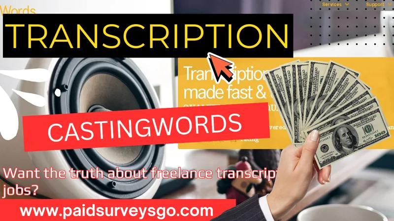 apply to CastingWords and work as a transcriptionist to make money - a detailed review suitable for freelancers