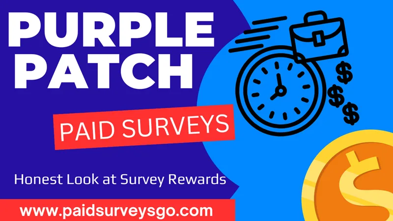 get money for your opinion in Australia as a beginner with PurplePatch Surveys