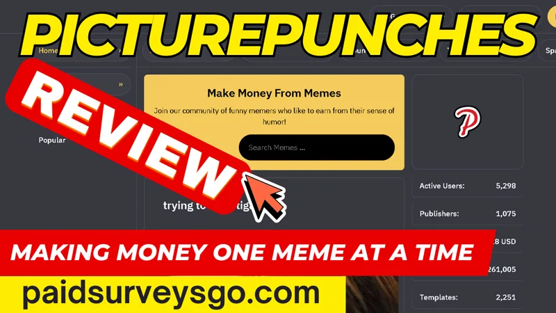 PicturePunches lets you make money from the memes you create and share