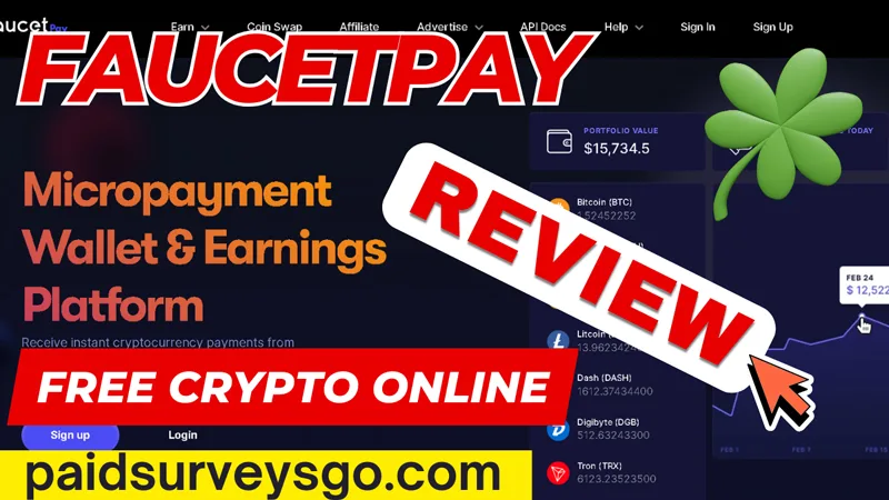 earn free crypto online with FaucetPay micro wallet review LEGIT or SCAM