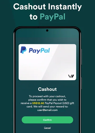 With $12.50 in your balance, you can send your money directly to your PayPal account