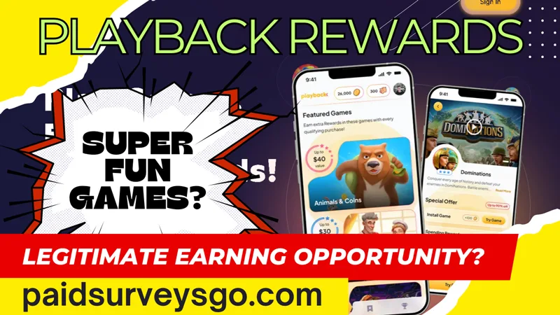 Playback Rewards app Review Fantastic Mobile Gaming Experience Or Waste Of Time