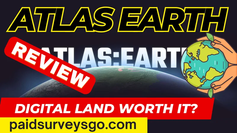 Atlas Earth App Review the Truth About Virtual Real Estate for beginners