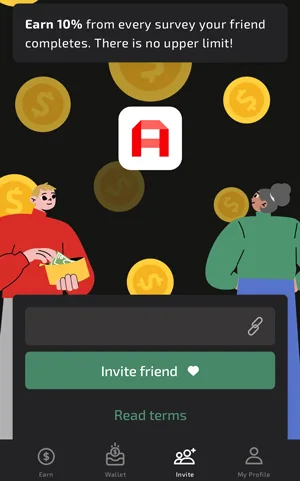 AttaPoll Review: Can You Make Extra Money Taking Surveys? referral program offered by Attapoll