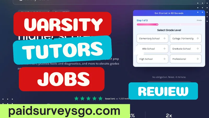 Varsity Tutors review on how to earn money as a private tutor for a wide variety of students