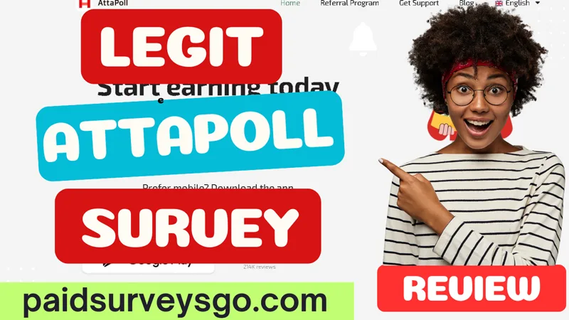 AttaPoll Review: Can You Make Extra Money Taking Surveys? Attapoll review on how to earn money easily with surveys on a mobile phone