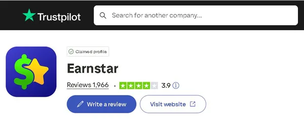 EarnStar Review: Can You Actually Earn $100+ Per Game? EarnStar reviews on TrustPilot