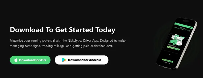 Nickelytics available on Android and iOS
