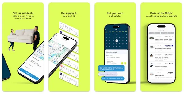 Sharetown Review: Earn Money Reselling Bulky Items Sharetown is available on mobile