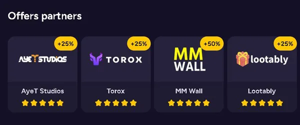 WeCash paid offer partners