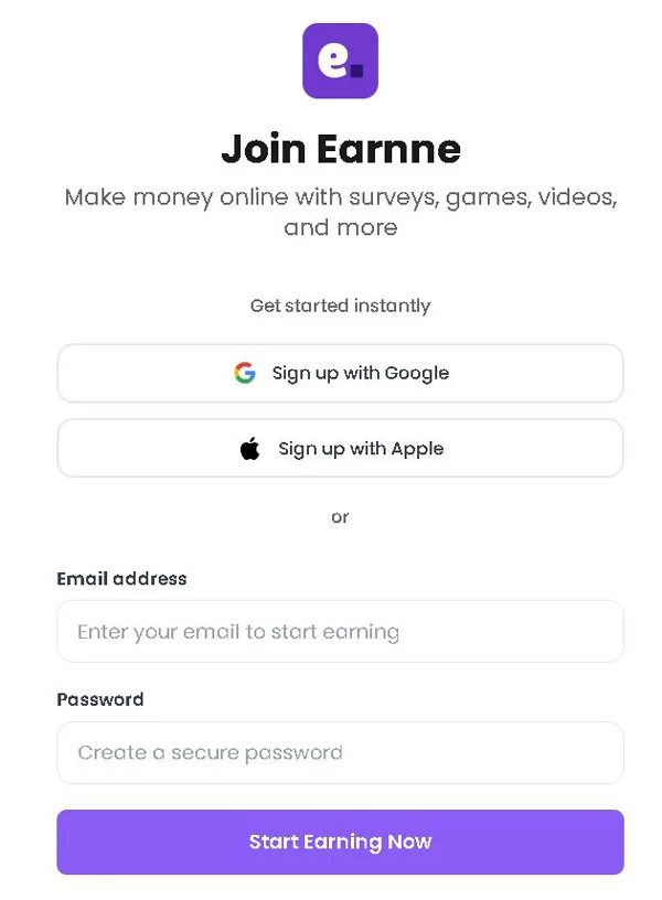 how to join Earnne