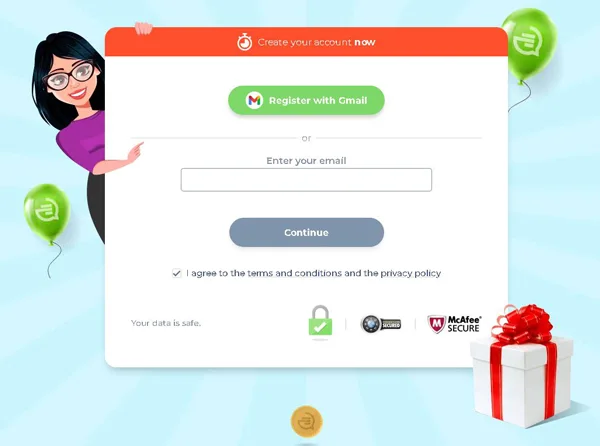 How to sign up for Opinaia surveys