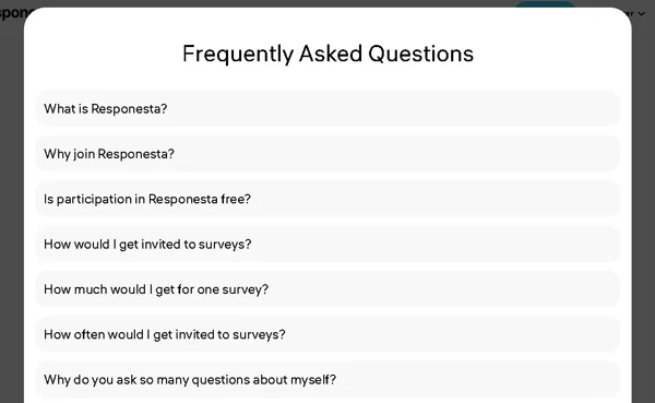 support provided by Responesta