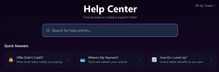 Earnopolis support options
