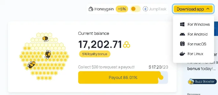 7 apps that pay you real money without investment honeygain passive income effortlessly