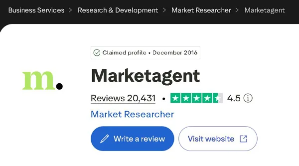 MarketAgent  Surveys Trustpilot