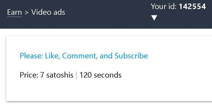 adBTC video ads