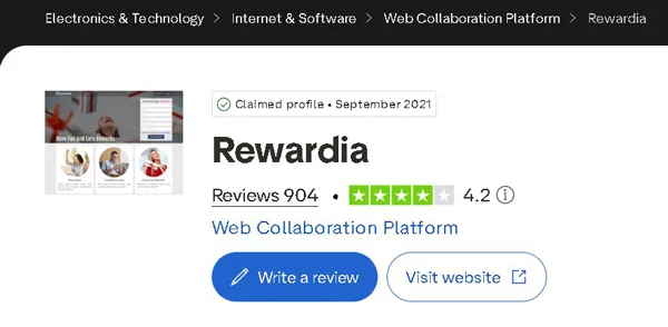Rewardia Review: Is It Legit and Worth It? Rewardia Trustpilot reviews