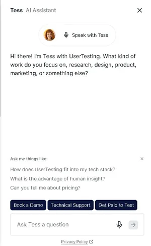 UserTesting Review: Get Paid to Test (Full Details) UserTesting AI chatbot